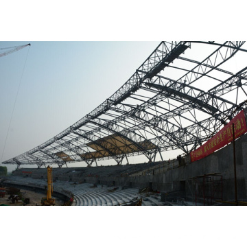 Estádio galvanizado do telhado da construção de aço